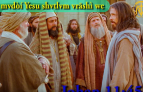 Farisi mvdòí Yesu shvtlv́m vrāshì we